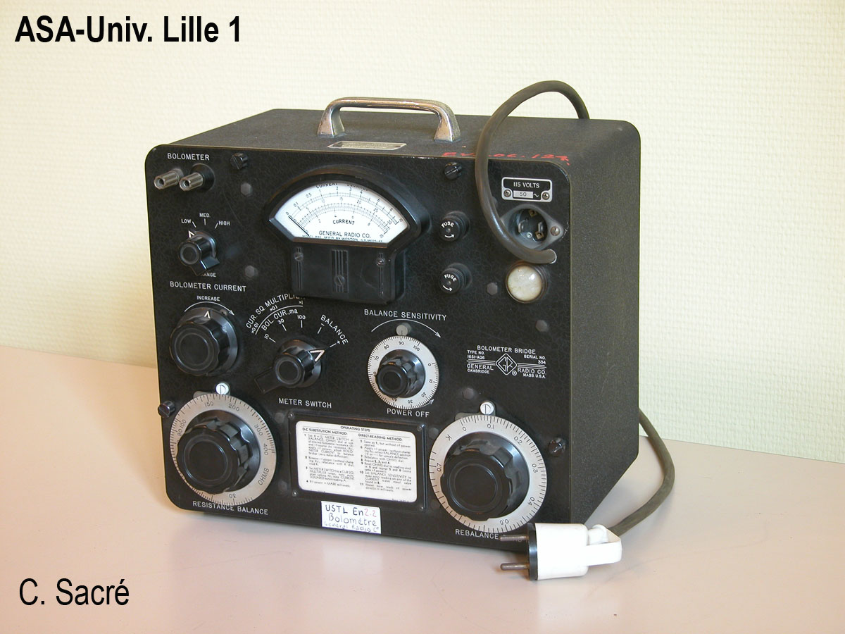 Bolomètre General Radio_1