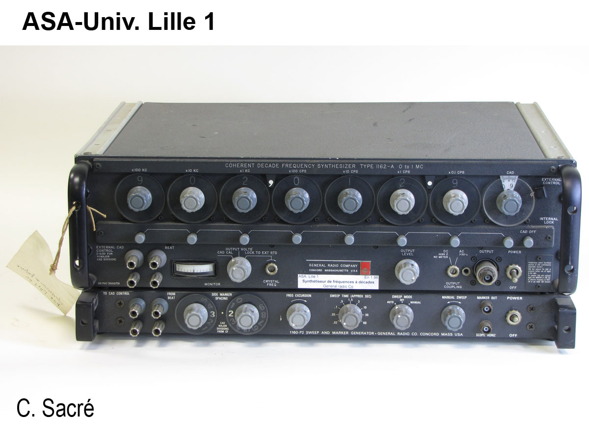 Synthétiseur de fréquence General Radio_1