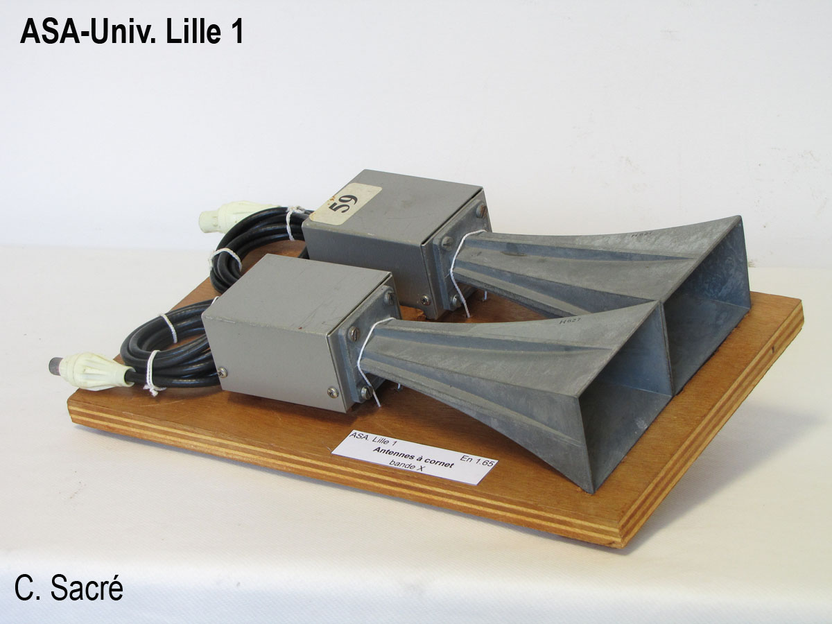Antennes cornet en bande X_1
