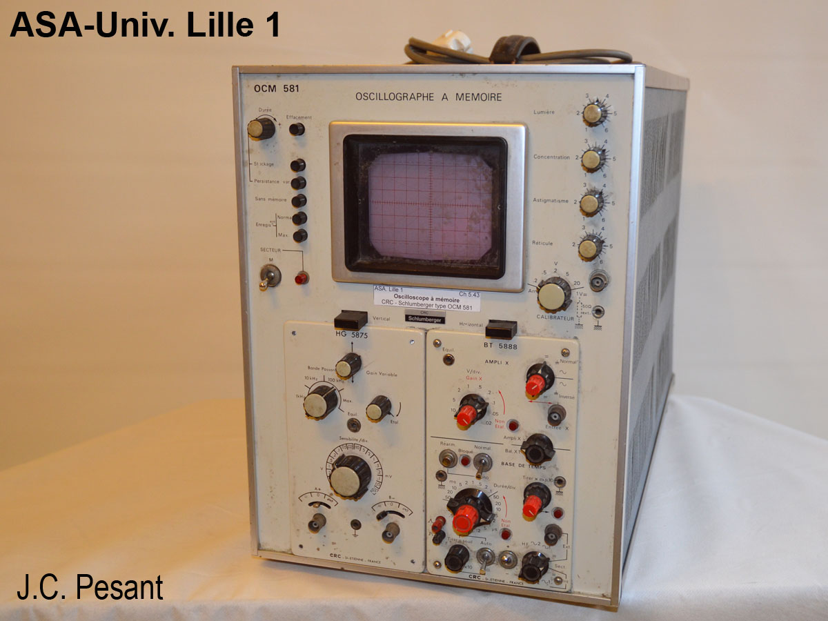 Oscilloscope à mémoire OCM 581_1