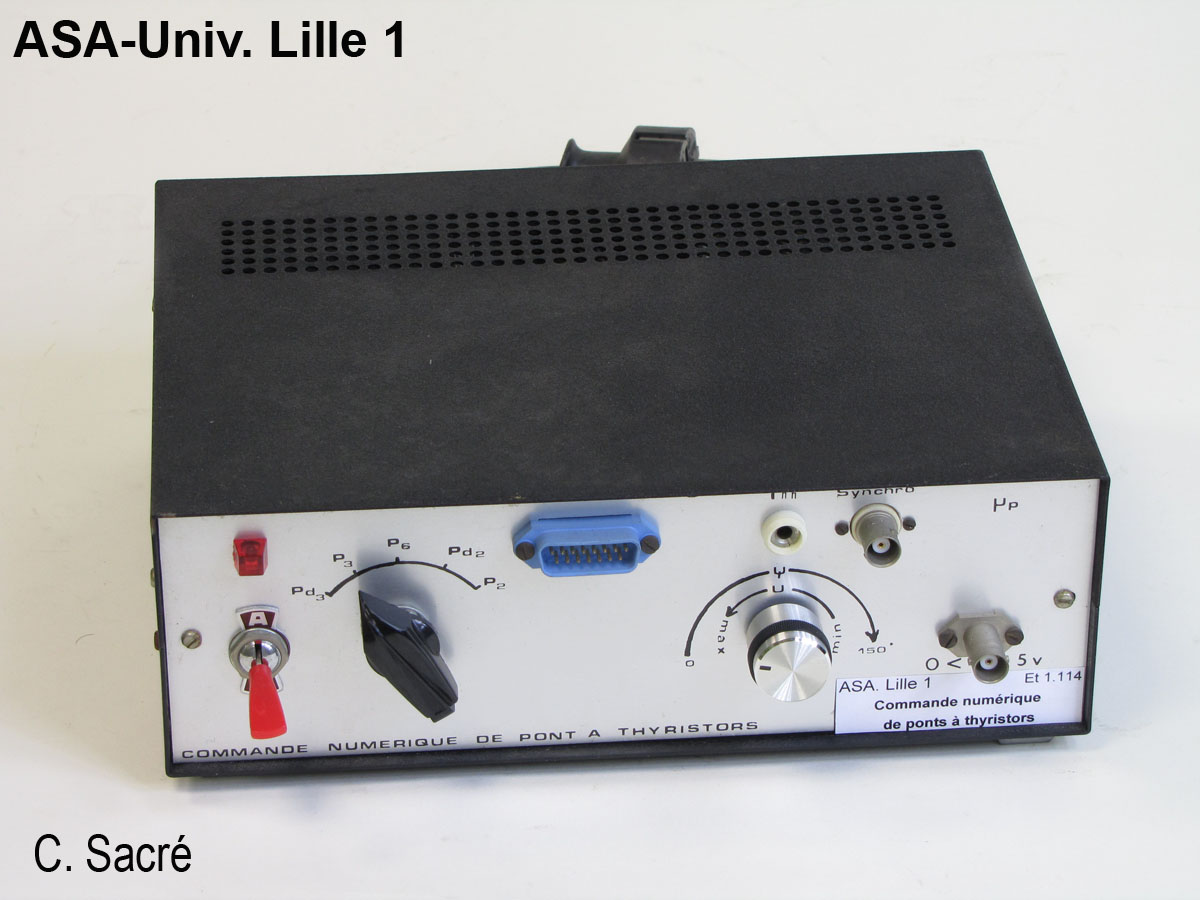 Commande numérique de ponts à thyristors_1