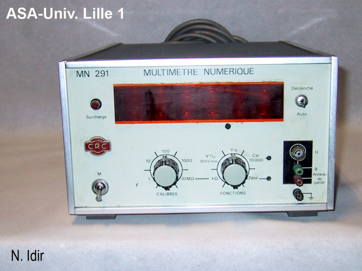 Multimètre numérique MN291 CRC_1