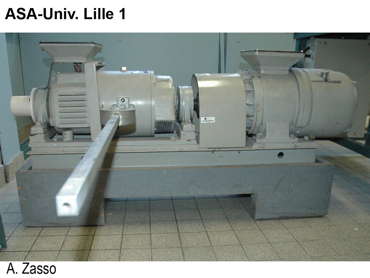 Groupe moteur asynchrone et dynamo - frein 3 kW_1