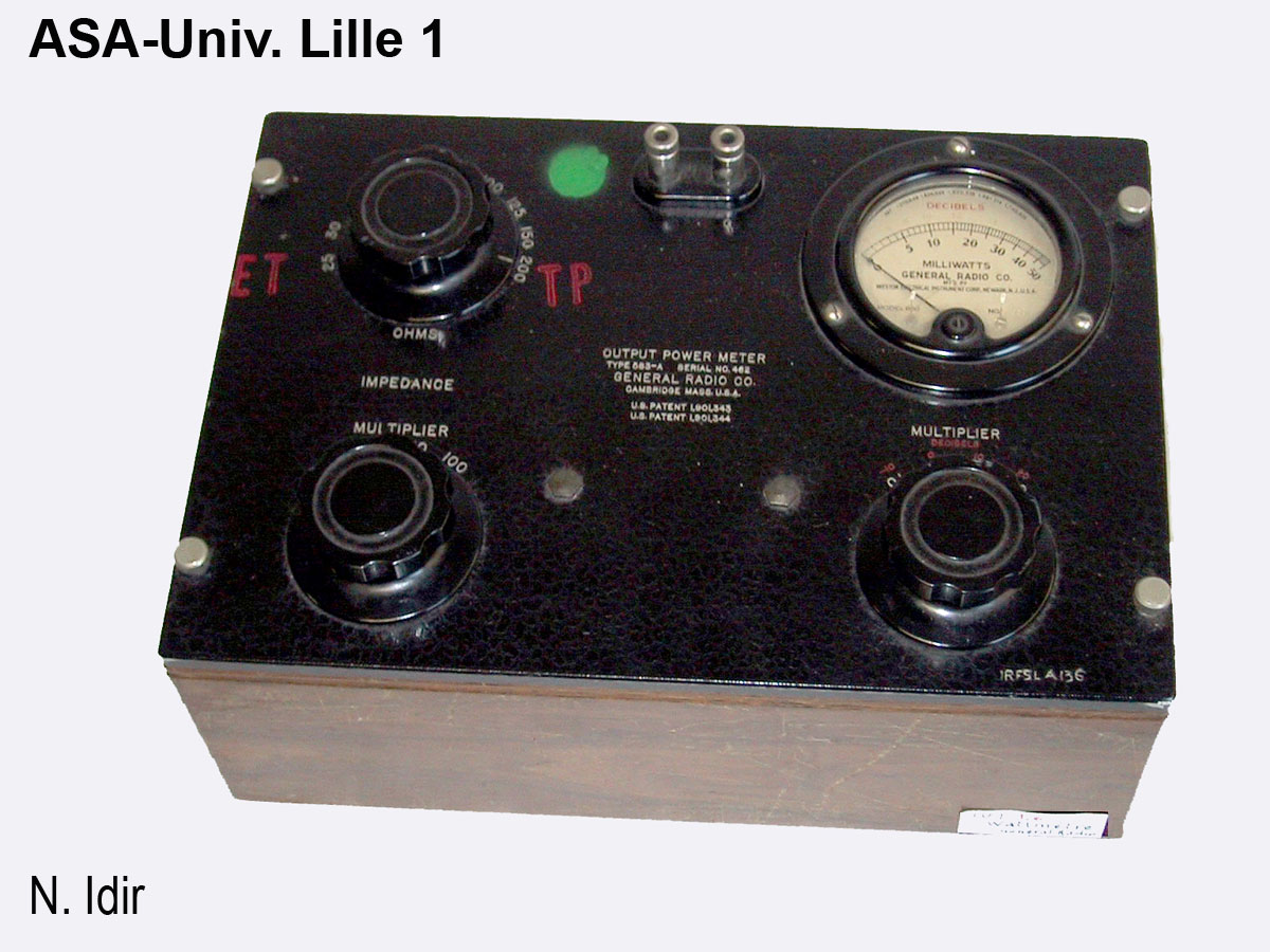 Wattmètre 583A General Radio_1