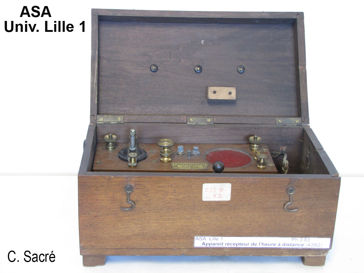 Appareil récepteur de l'heure à distance_2