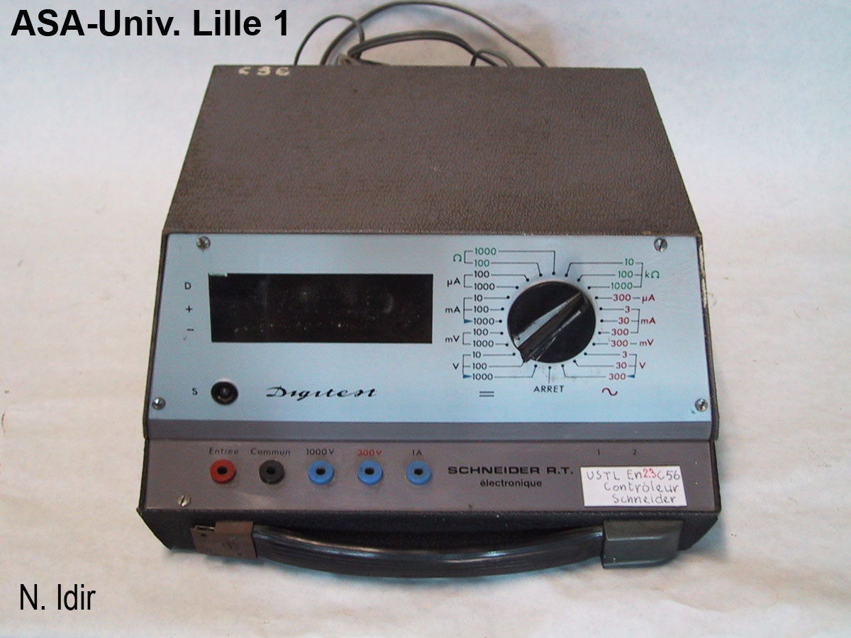 Contrôleur Digitest C56 Schneider_1