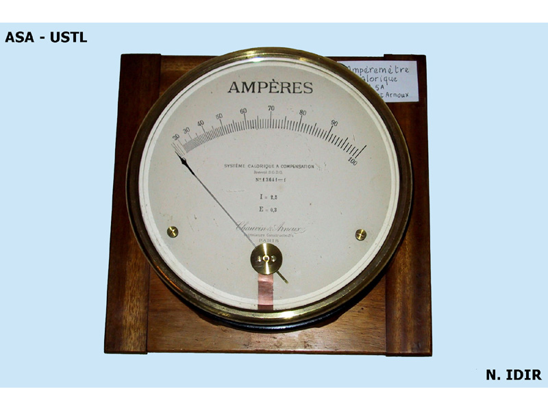 Ampèremètre calorique compensé Chauvin Arnoux_1