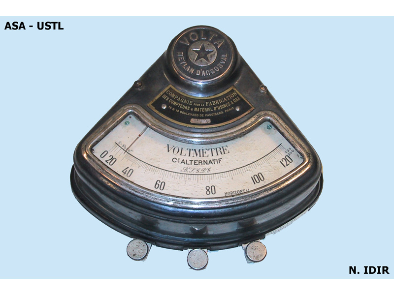 Voltmètre ferromagnétique CdC_1