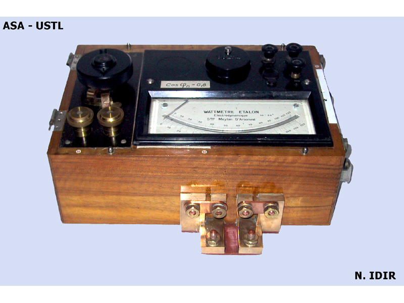 Wattmètre étalon 200 A direct_1