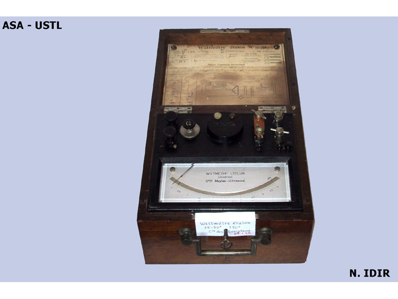 Wattmètre étalon CdC_1