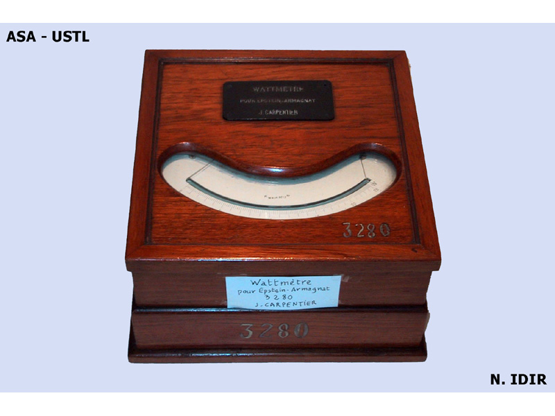 Wattmètre pour Epstein - Armagnat_1