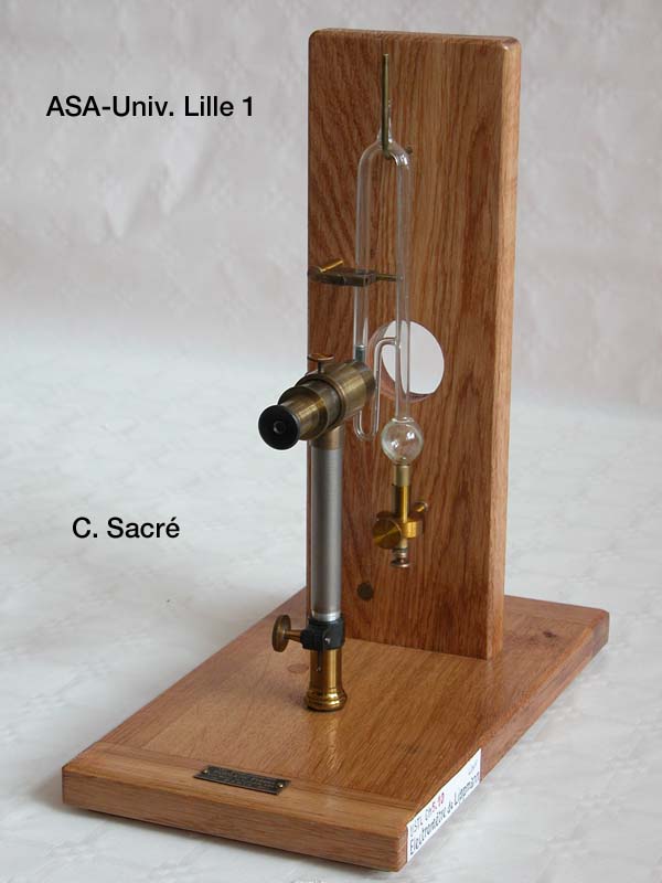 Electromètre capillaire de Lippmann_1