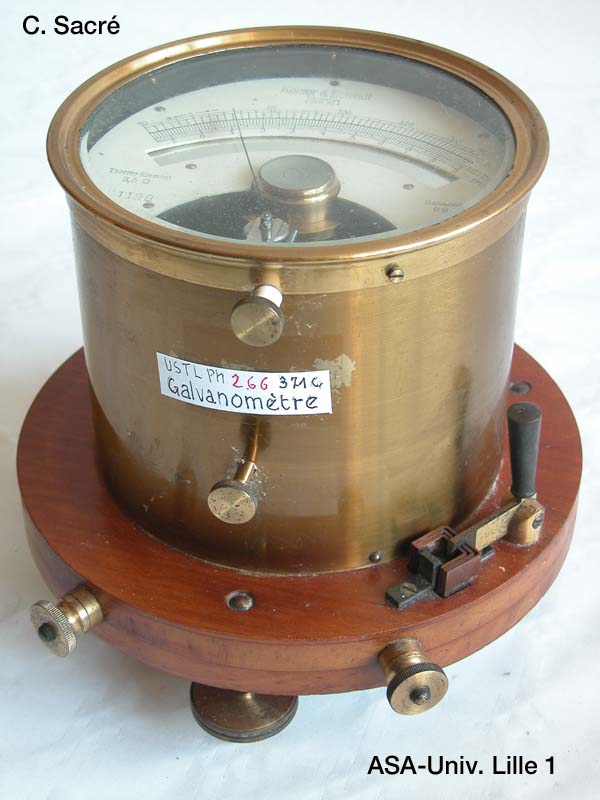 Galvanomètre. Millivoltmètre Keiser et Schmidt_1
