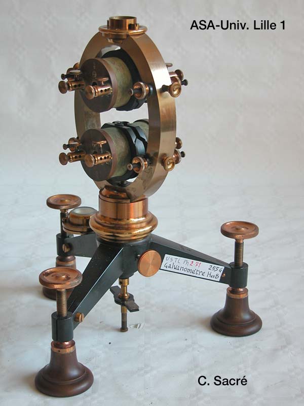 Galvanomètre Hartmann et Braun_1