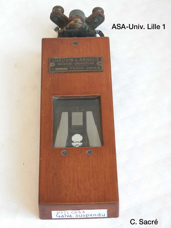 Galvanomètre suspendu Chauvin-Arnoux_1