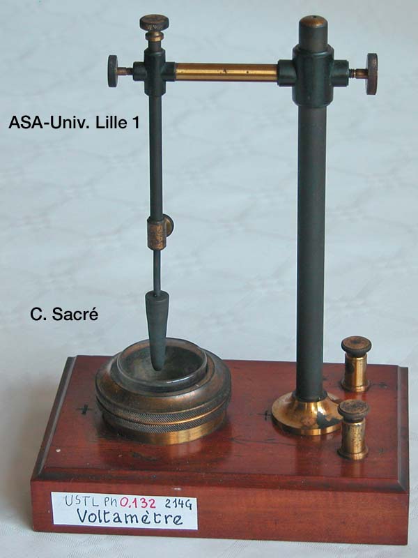 Voltamètre à nitrate d’argent_1
