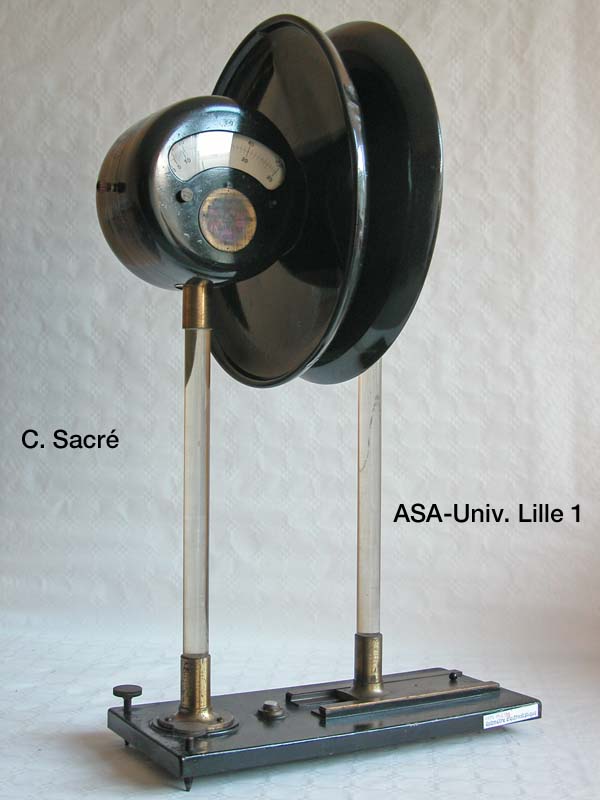 Voltmètre électrostatique Abraham-Villars_1