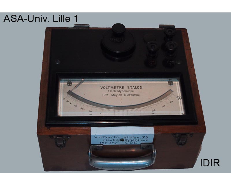Voltmètre électrodynamique étalon CdC_1