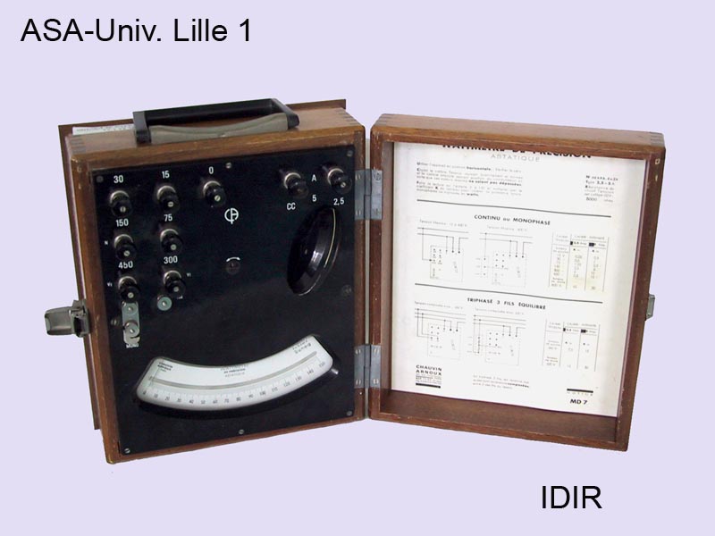 Wattmètre de précision Chauvin Arnoux_1