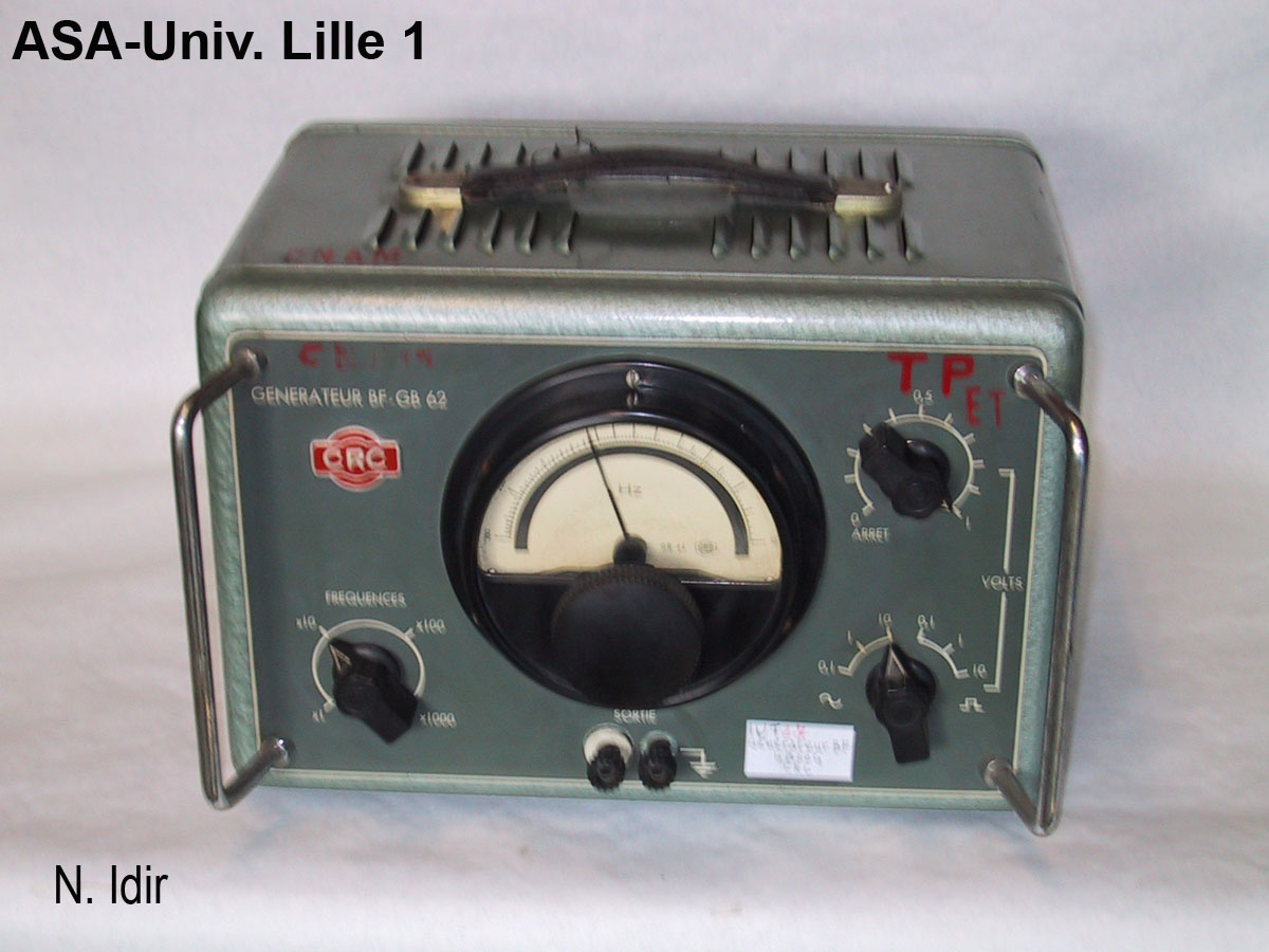 Générateur BF CRC GB62_1