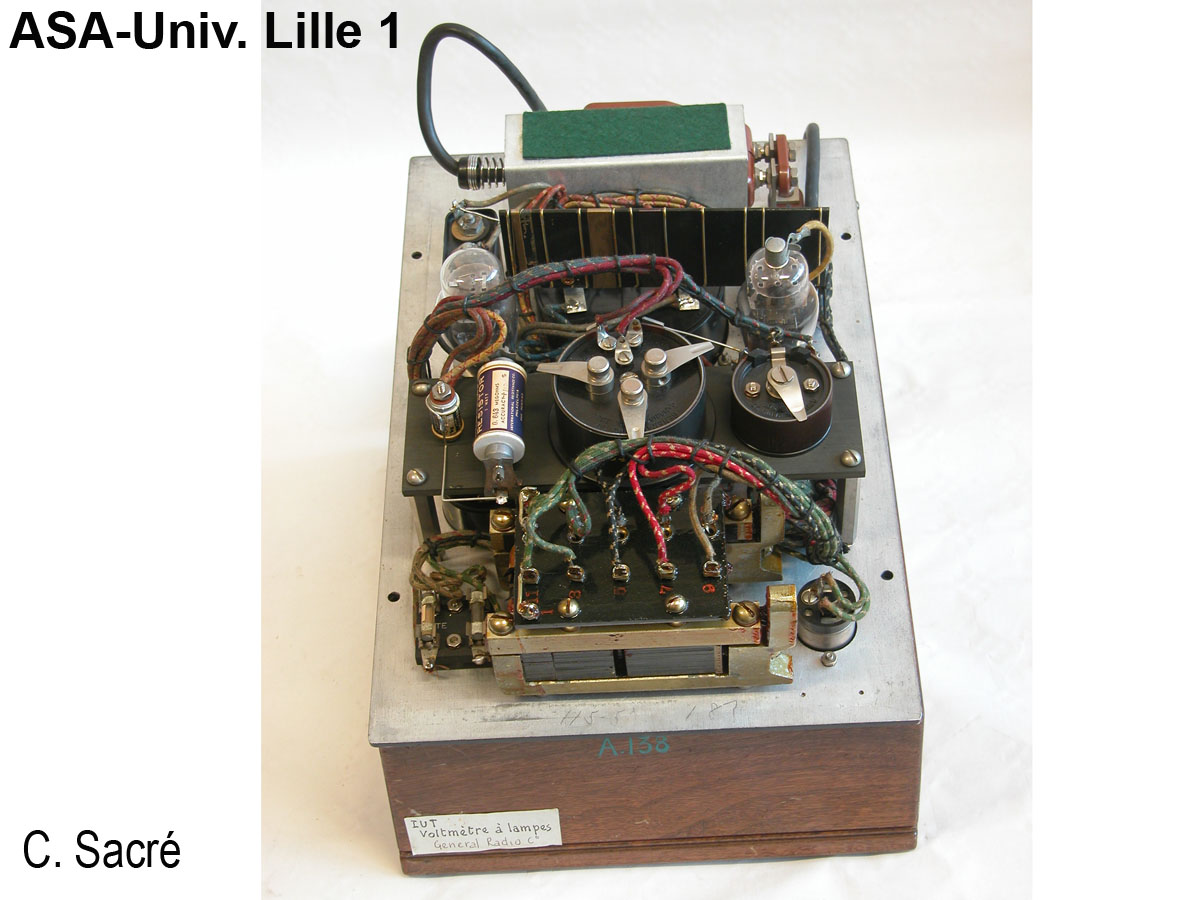 Voltmètre à lampe GR 726A_1