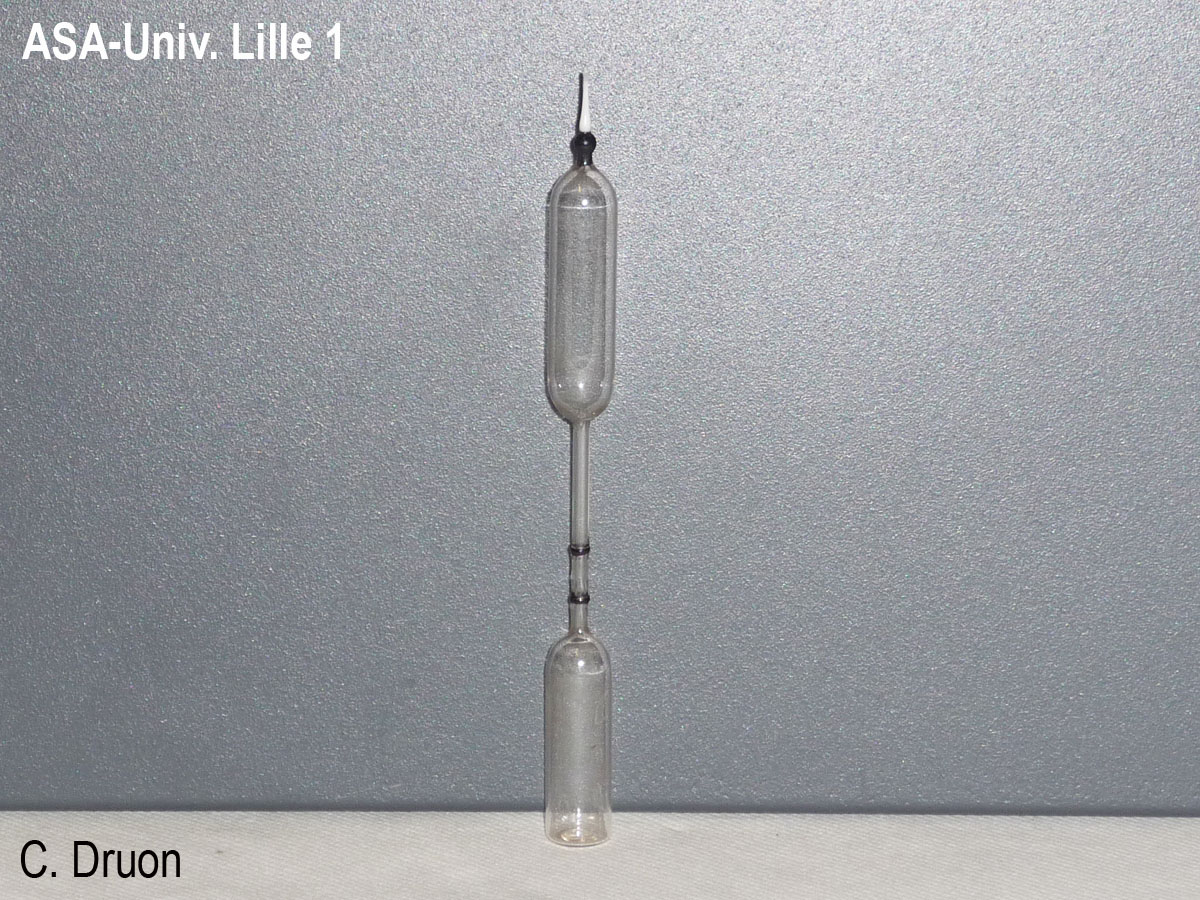 Densité des gaz. Appareil Bunsen_2