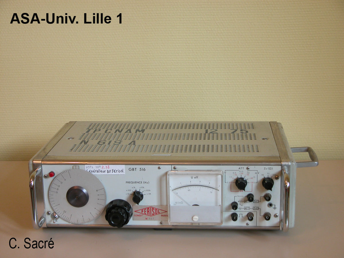 Générateur BF (large bandee) Férisol GBT 516_1