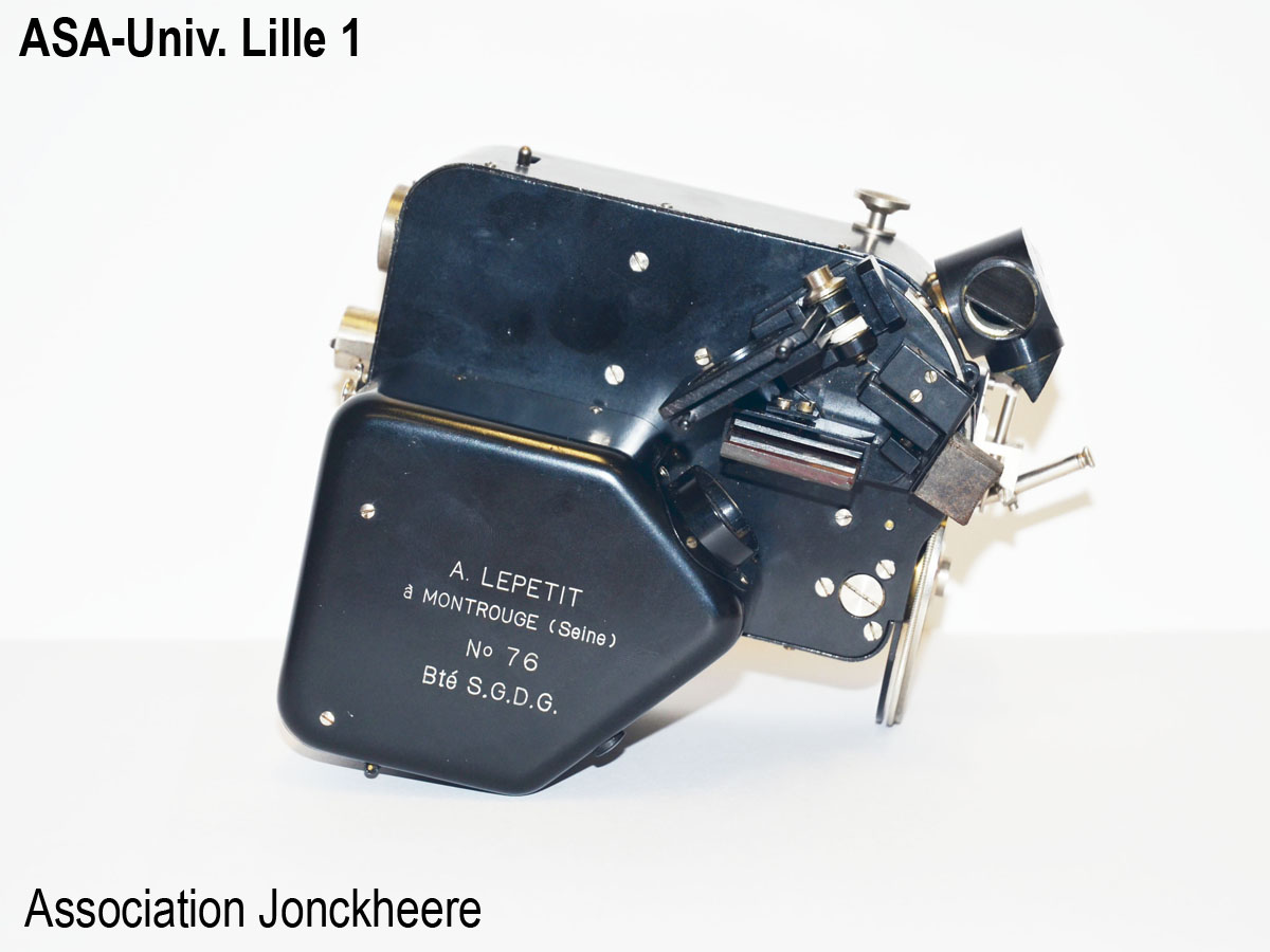 Sextant de navigation aérienne Lepetit_1