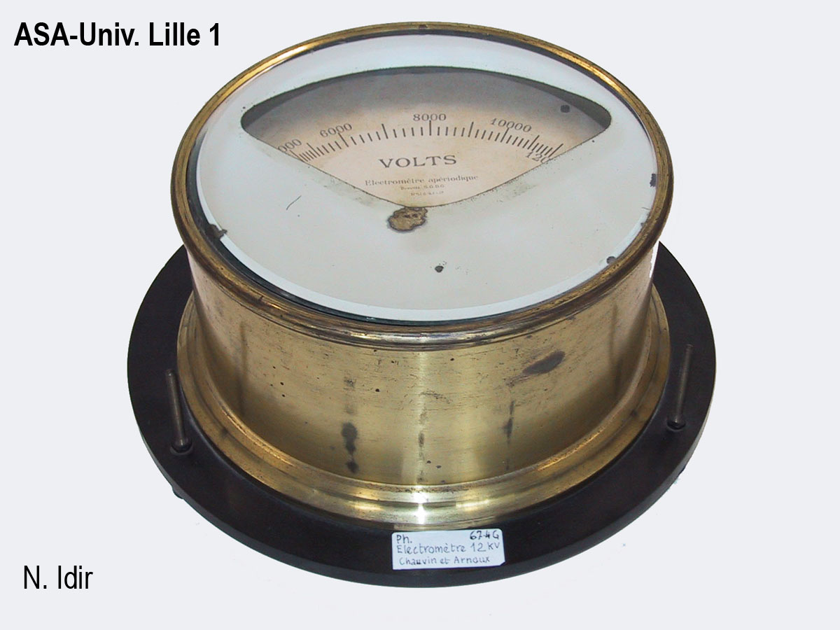 Voltmètre électrostatique HT_1