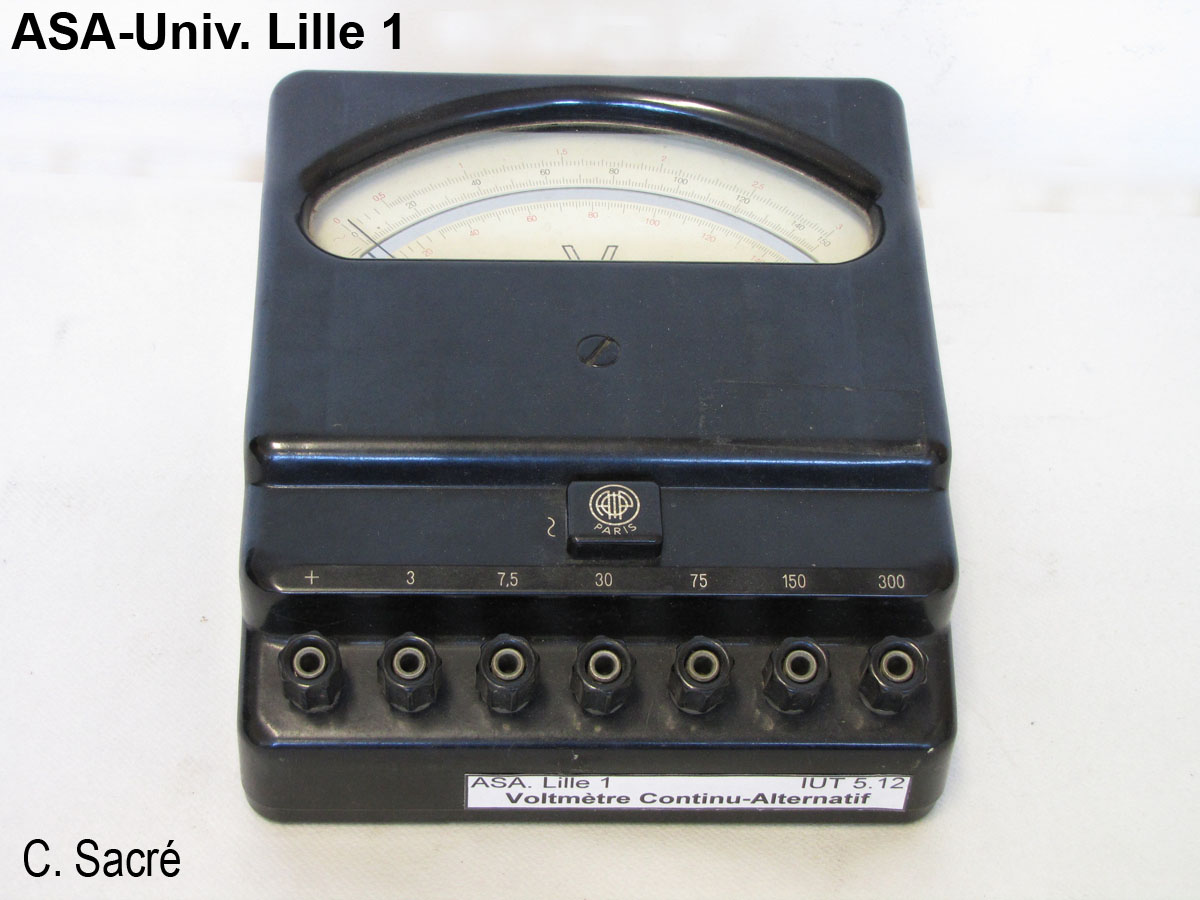 Voltmètre continu-alternatif AOIP_1