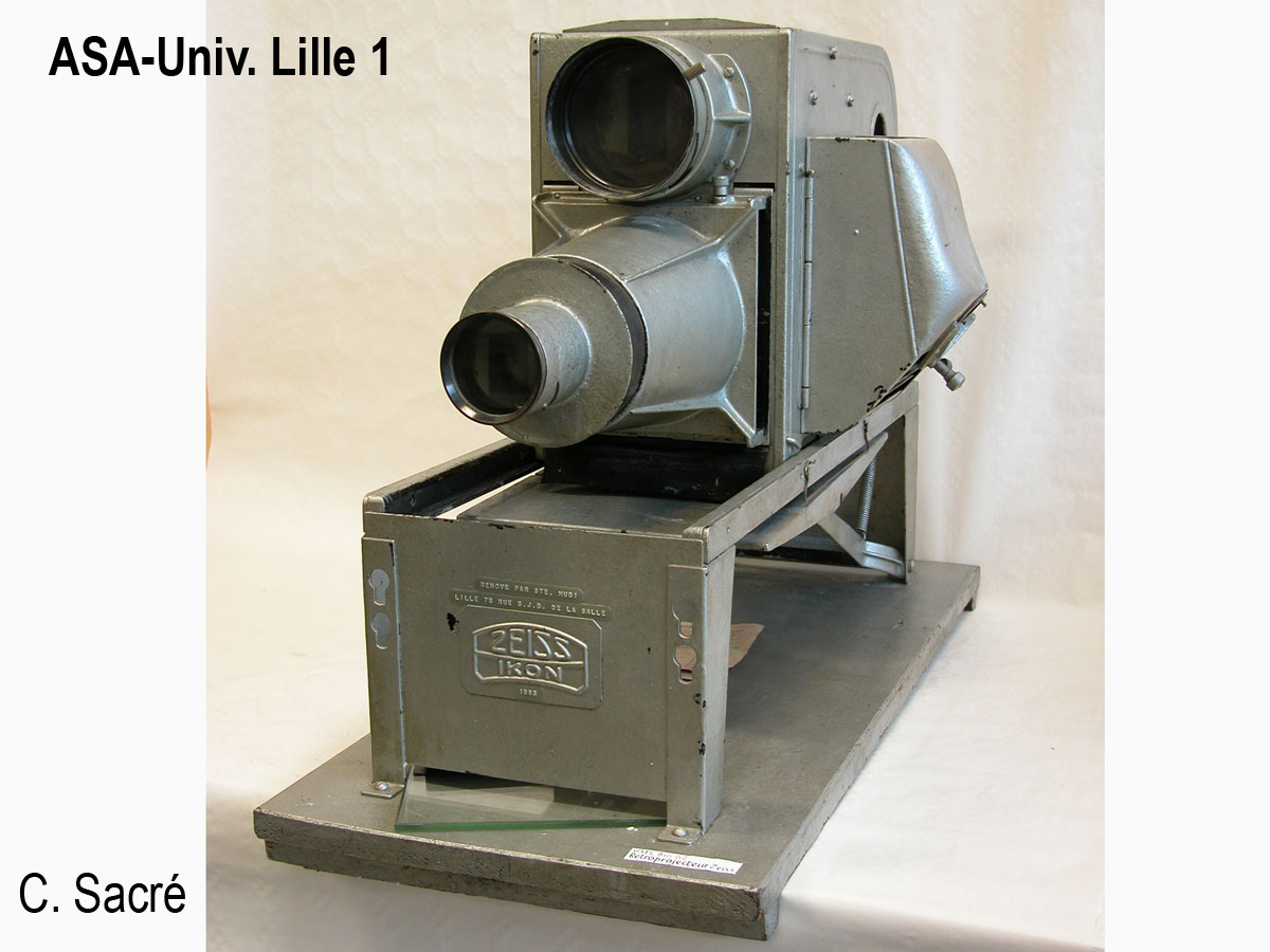 Phymuse, Musée de la physique 3.1. 9 Epidiascope