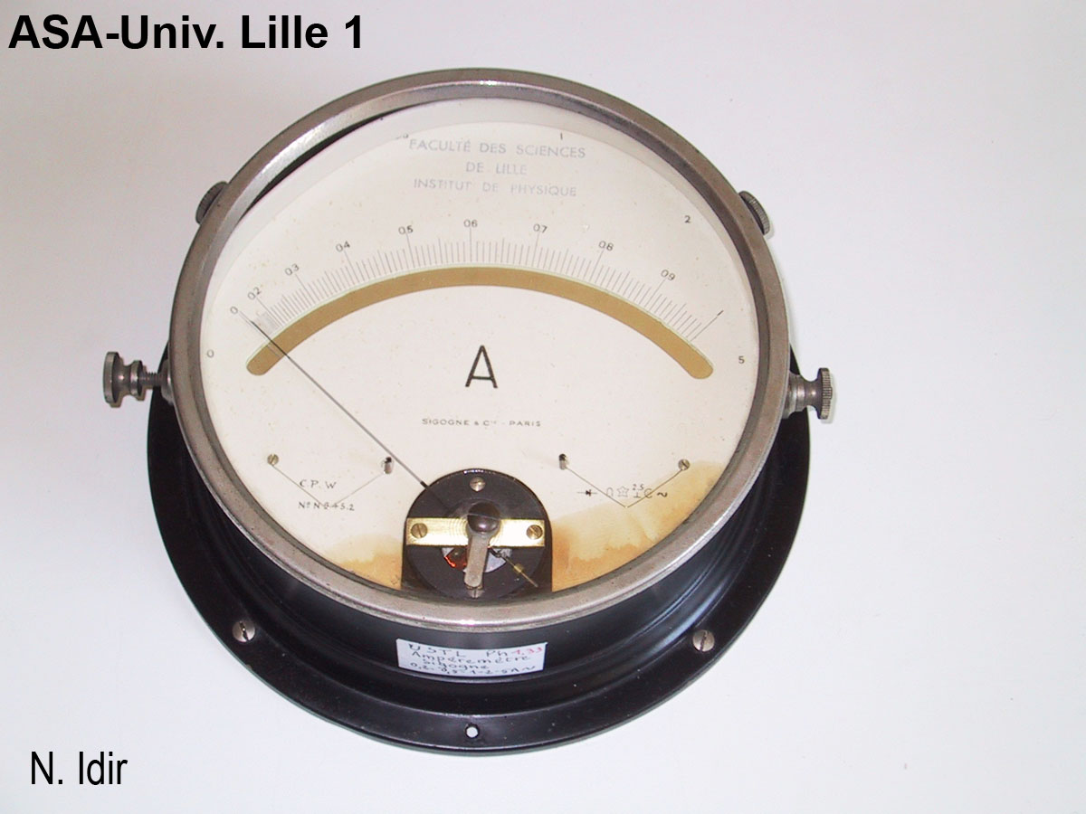 Ampèremètre magnétoélectrique à redresseur_1