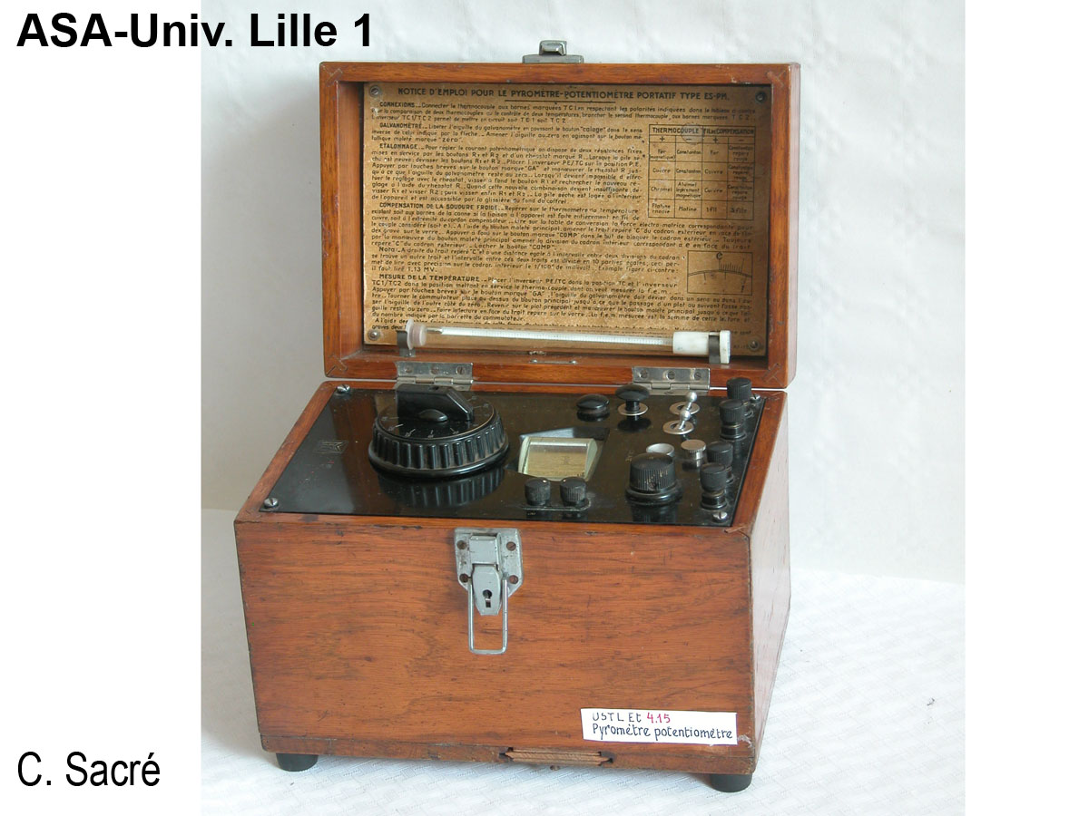 Pyromètre potentiomètre portatif_1