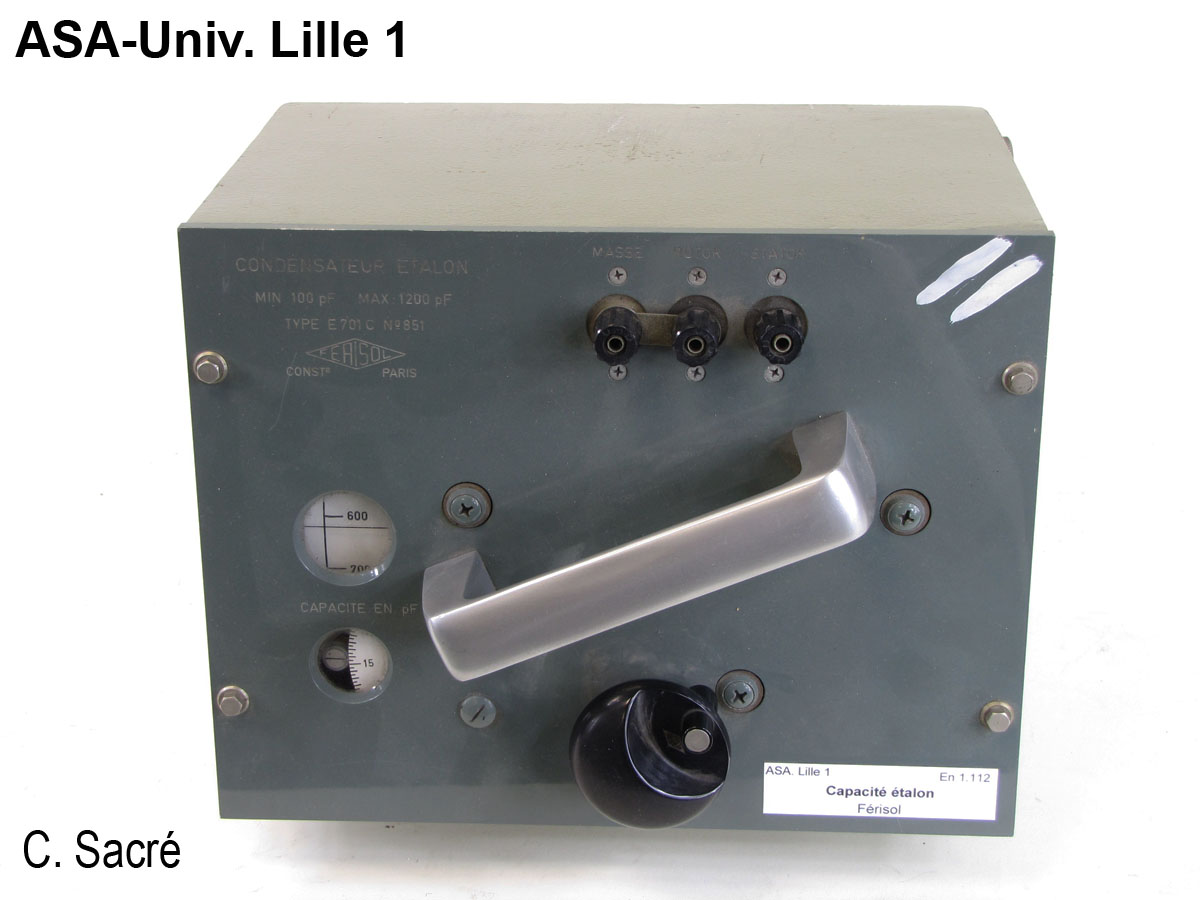 Condensateur étalon Férisol_1