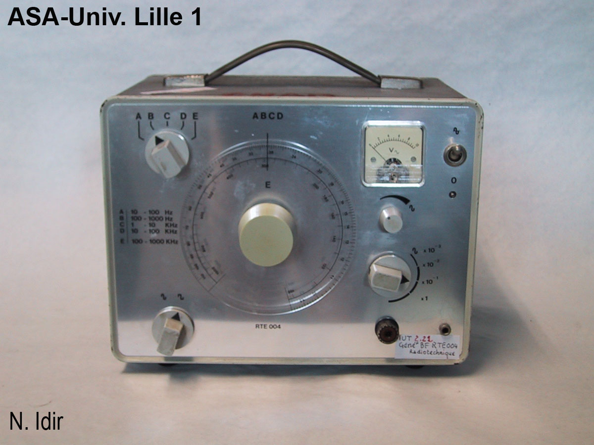 Générateur BF Radiotechnique RTE 004_1