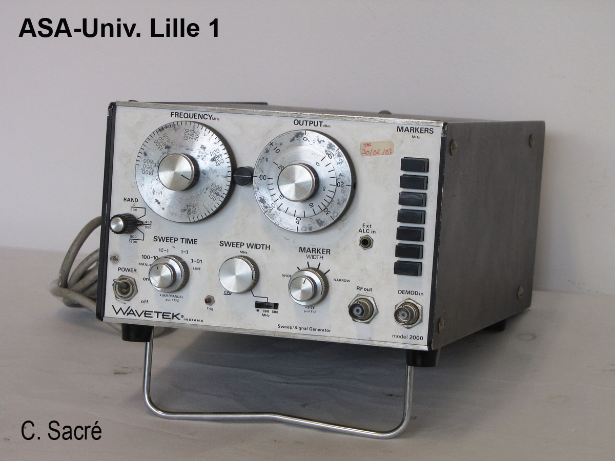 Générateur de balayage Wavetek 2000_1
