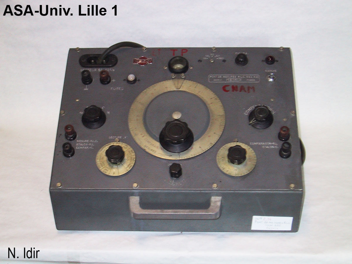 Pont de mesure R, L, C 620_1