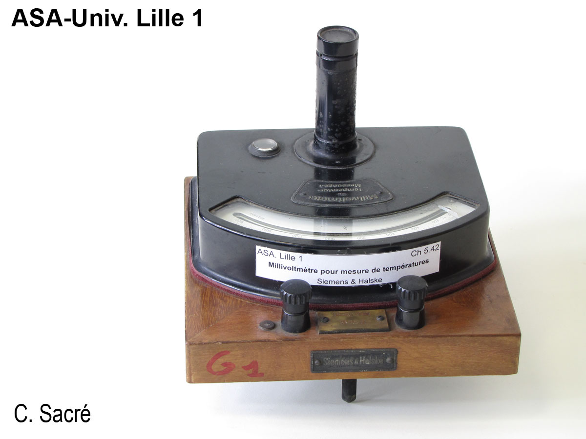 Millivoltmètre mesureur de température_1