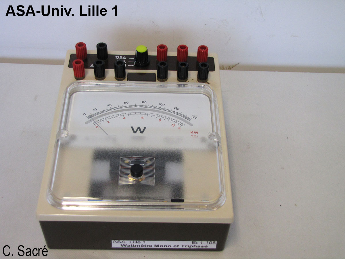 Wattmètre mono ou triphasé AOIP_1