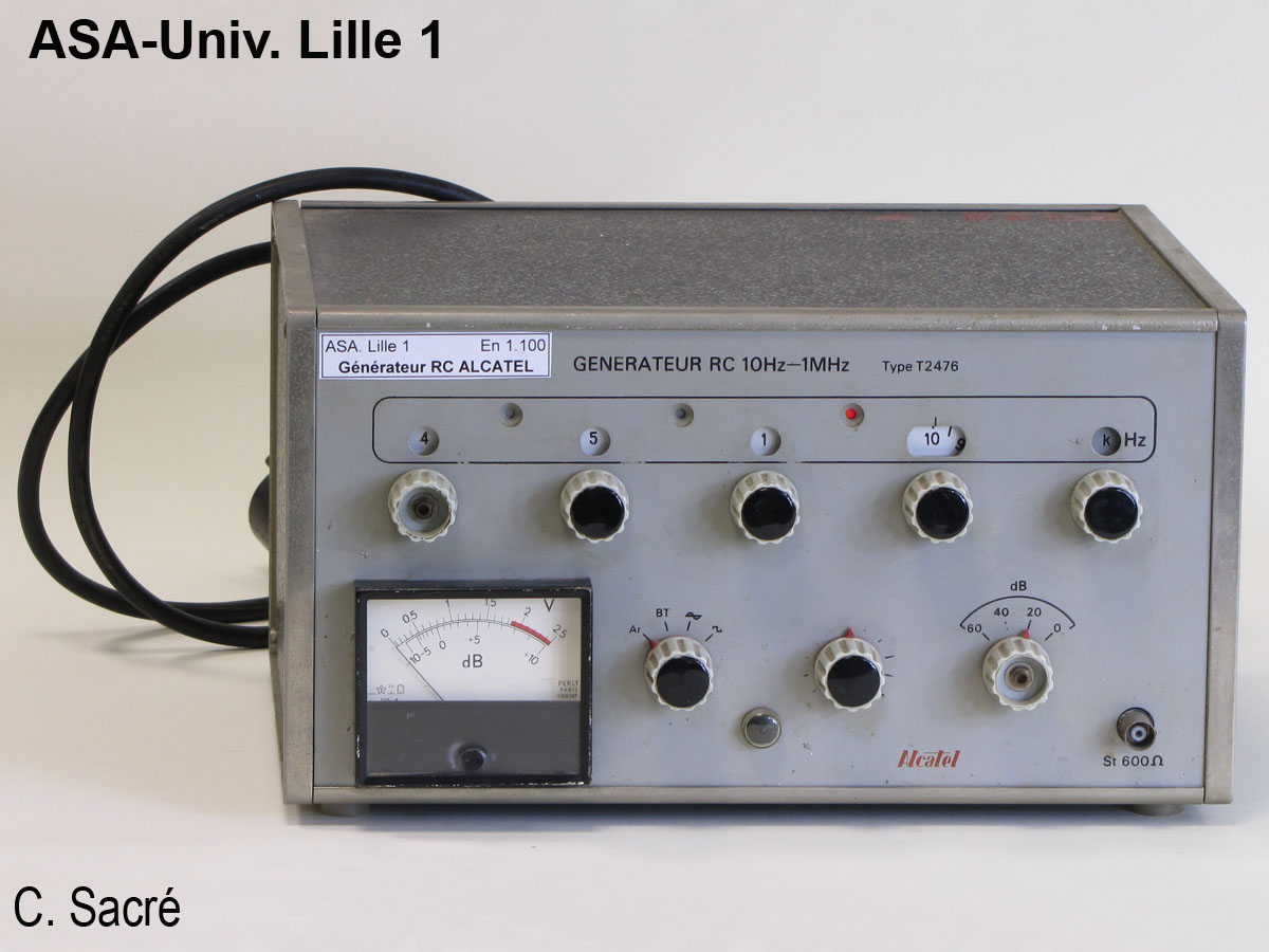 Générateur RC Alcatel 10 Hz - 1 MHz_1