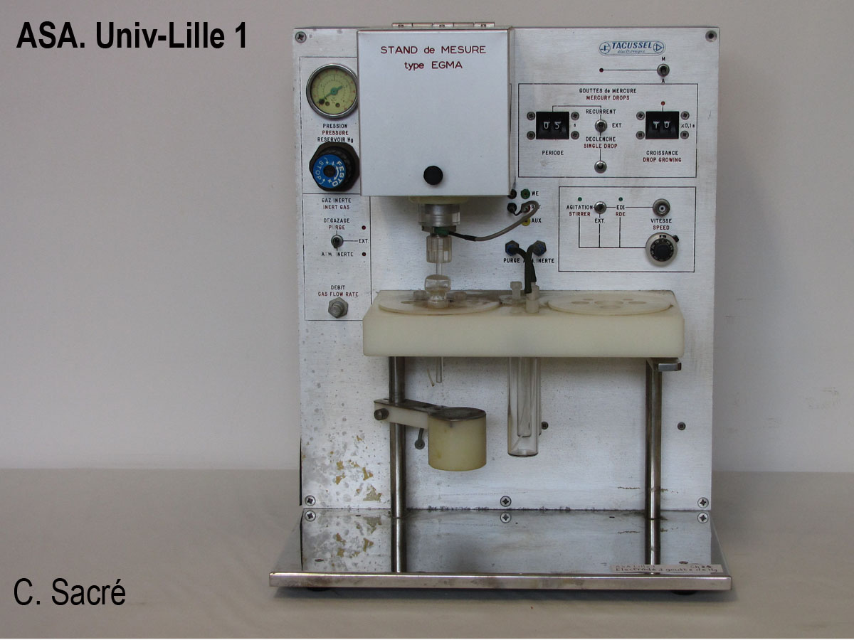 Electrode à goutte de mercure_1
