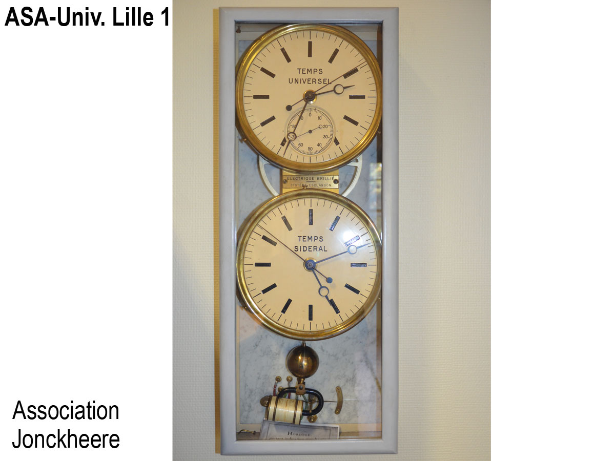 Horloge Brillié à double cadran_1