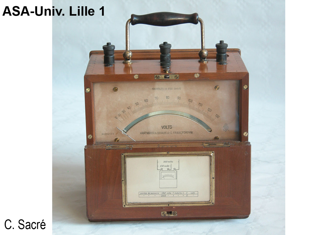 Voltmètre thermique Hartmann et Braun_1