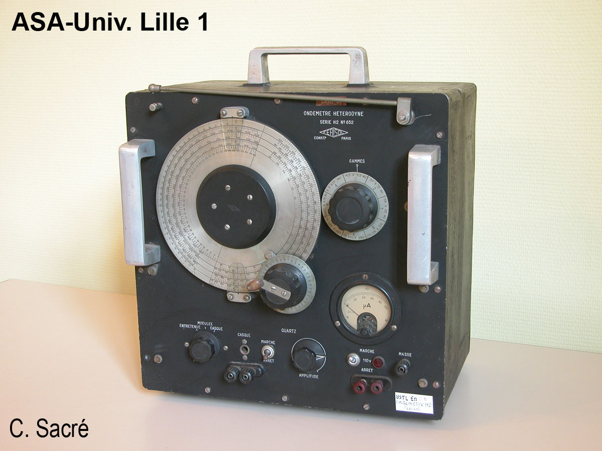 Ondemètre hétérodyne Férisol H2_1