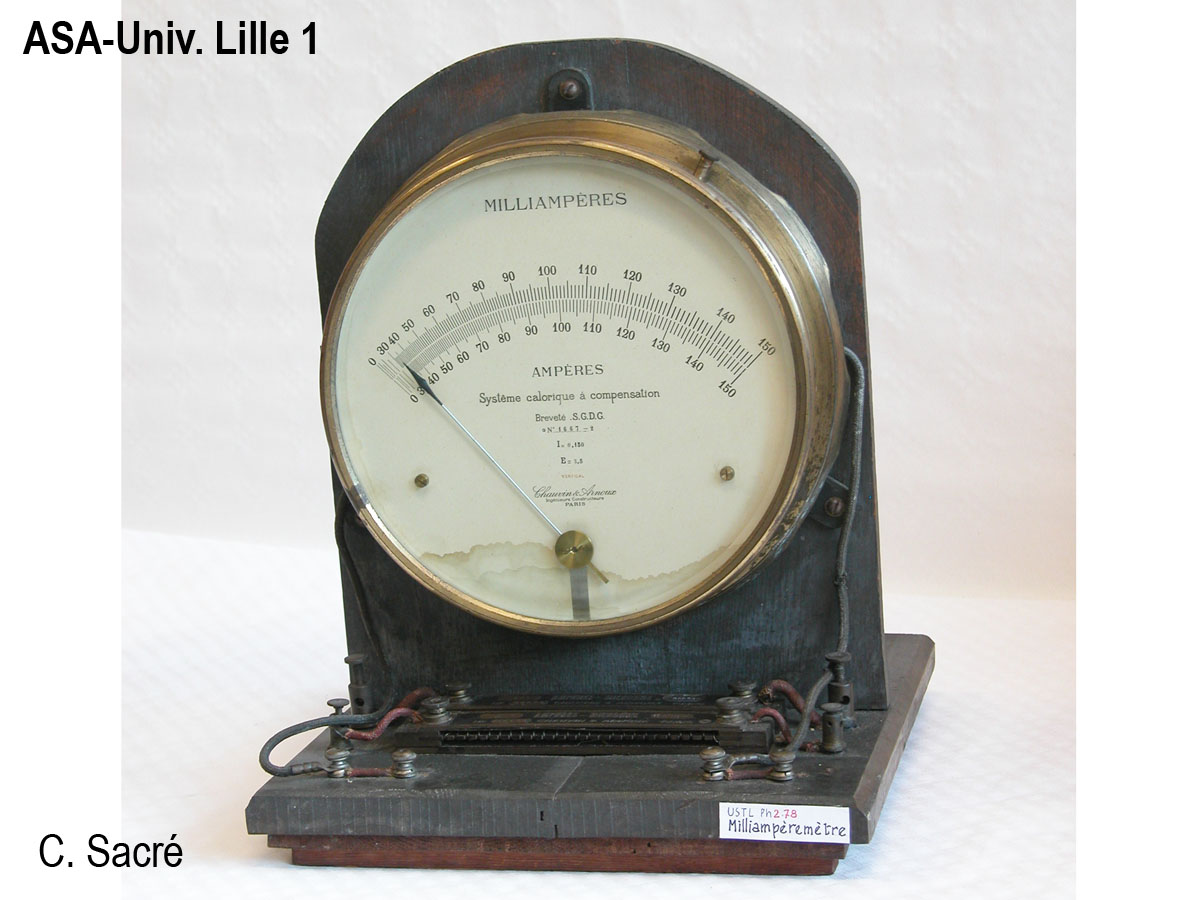 Milliampèremètre calorique compensé_1