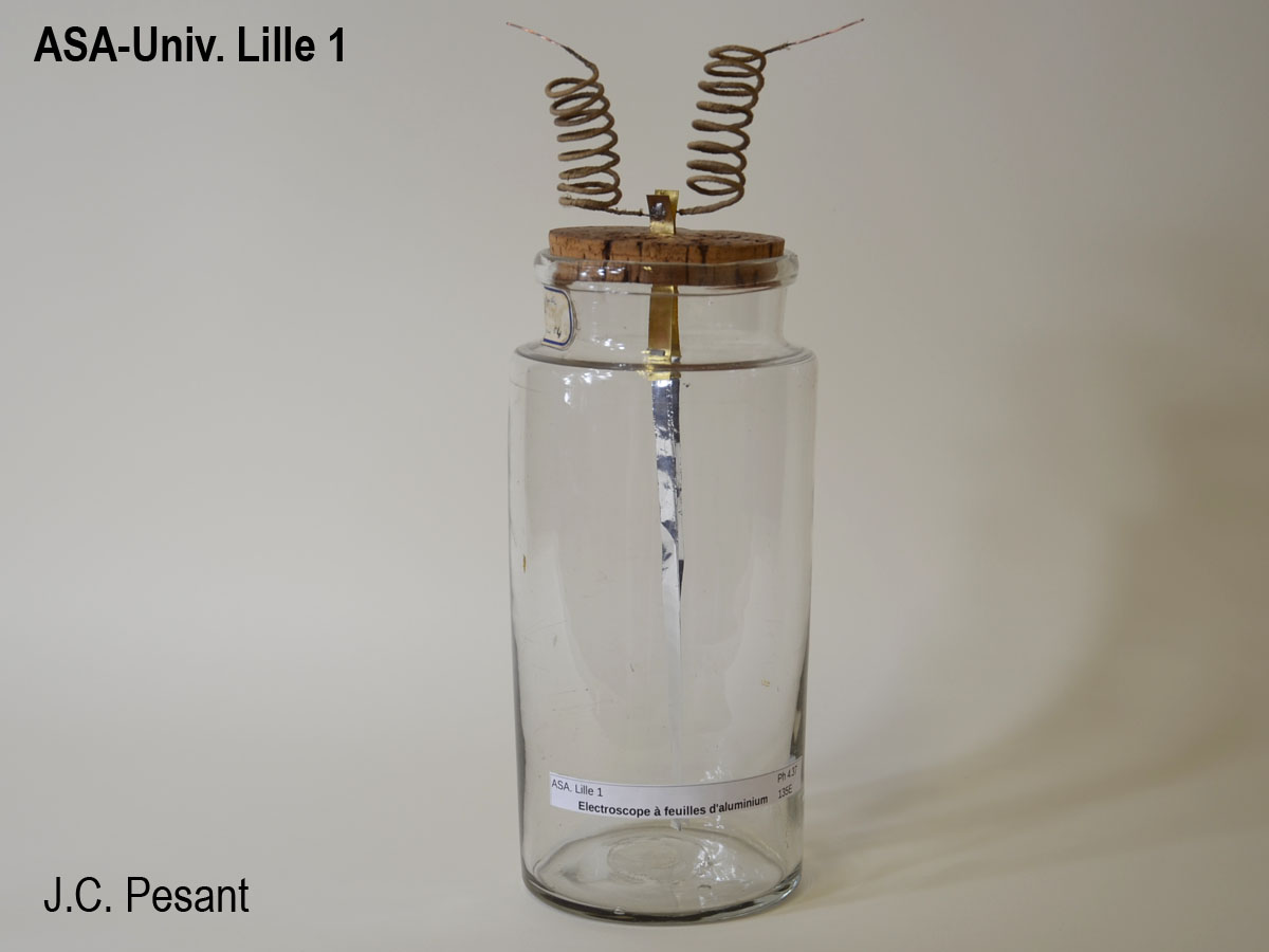 Electroscope à feuilles d'aluminium_1