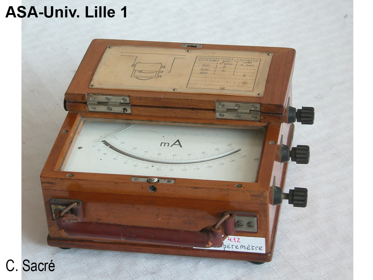Milliampèremètre magnétoélectrique à redresseur_1