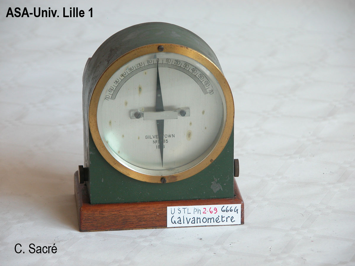 Galvanomètre à aiguille aimantée Silvertown_1