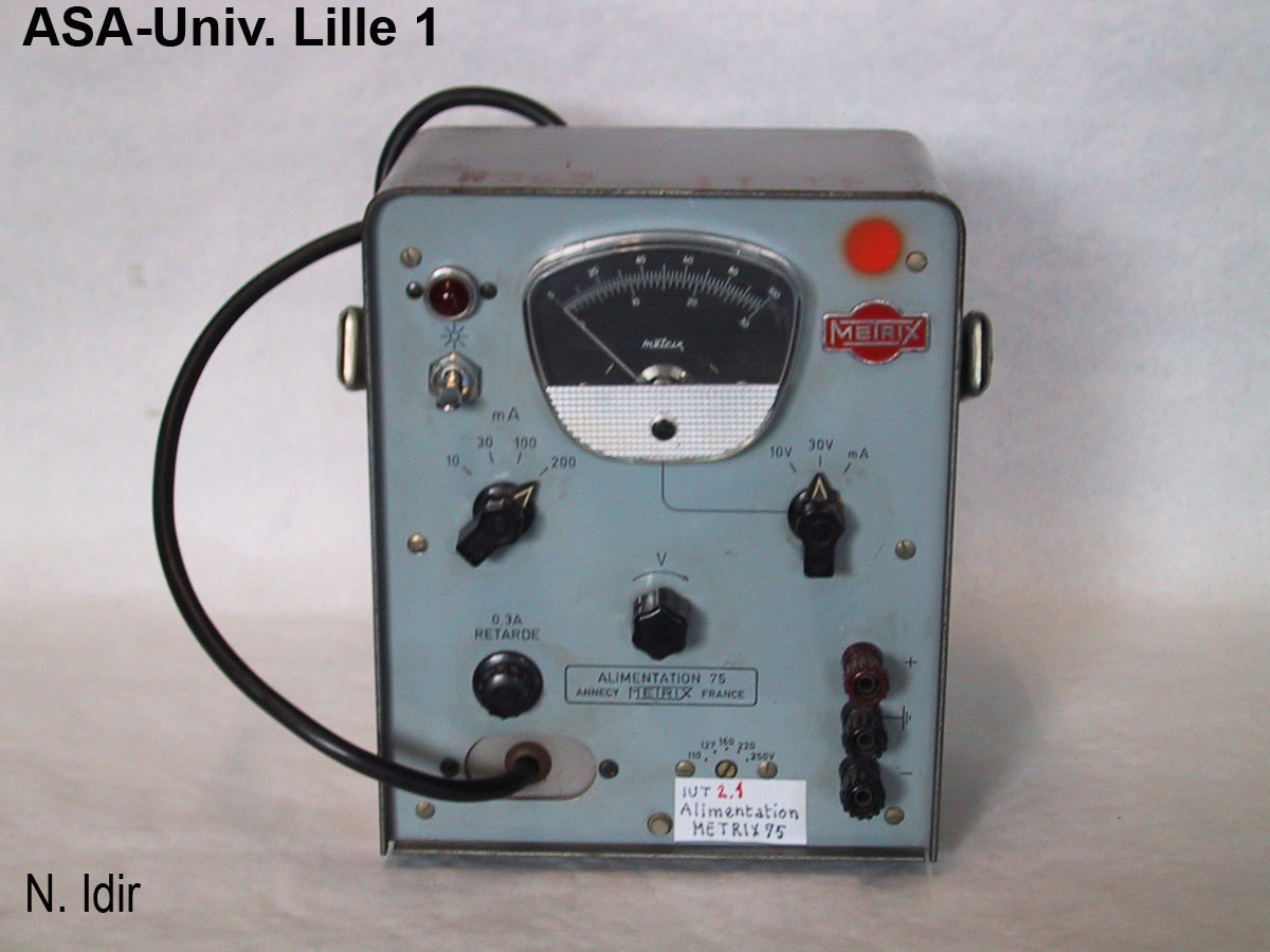 Alimentation 75, Métrix_1