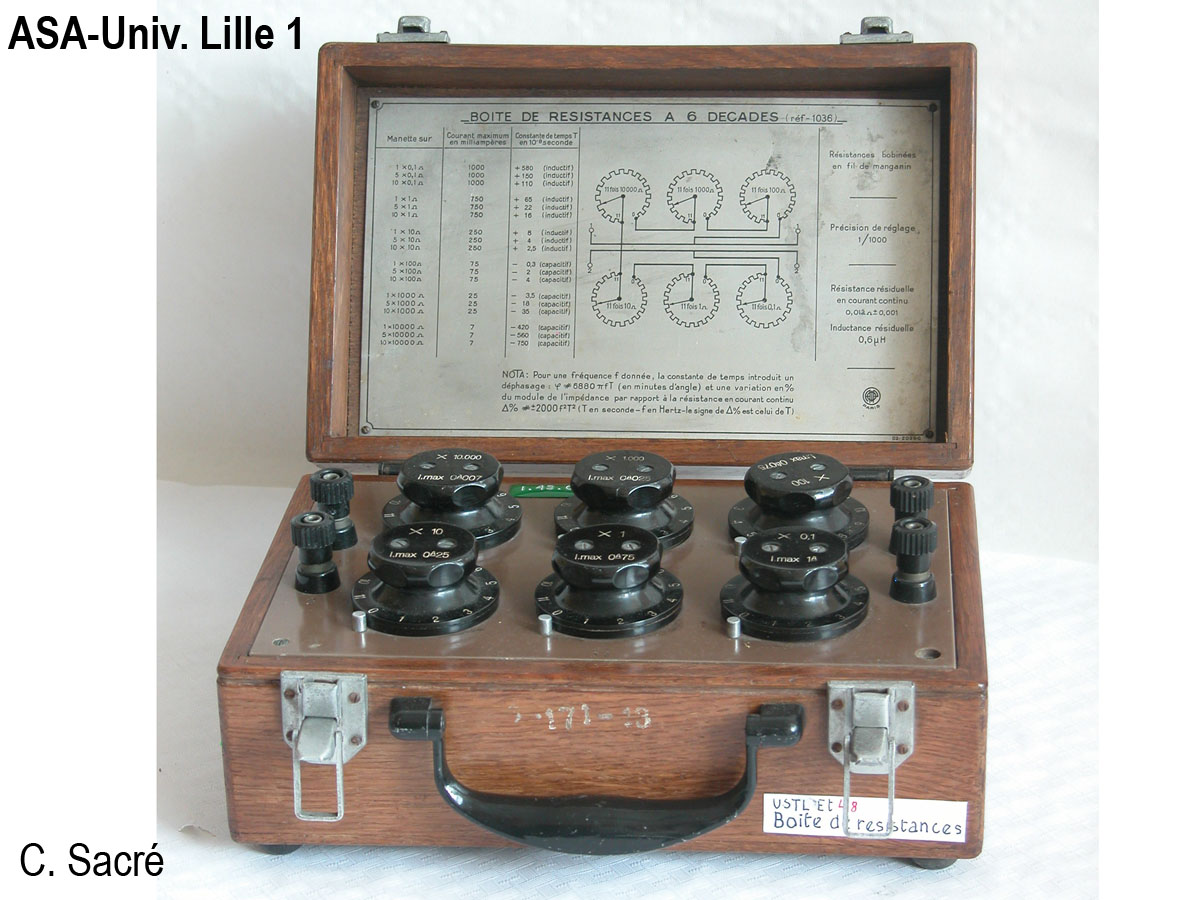 Boîte de résistances à 6 décades_1